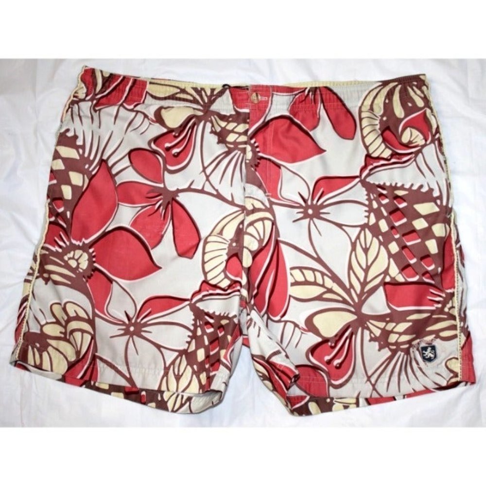 Nat Nast Men's Swim Trunks Mesh Lined Size‎ Large